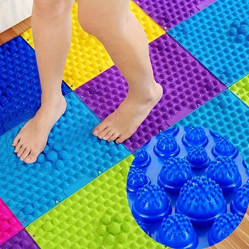 Foot Acupressure Massage Mat – Pain Relief & Reflexology Board for Home Use and Kids' Play - Image 2