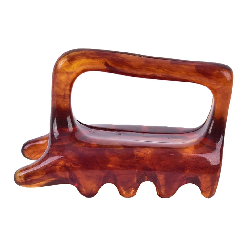 1 PC Beeswax Body Spine & Cervical Scraping Tool – Physical SPA Massager for Blood Circulation - Image 2