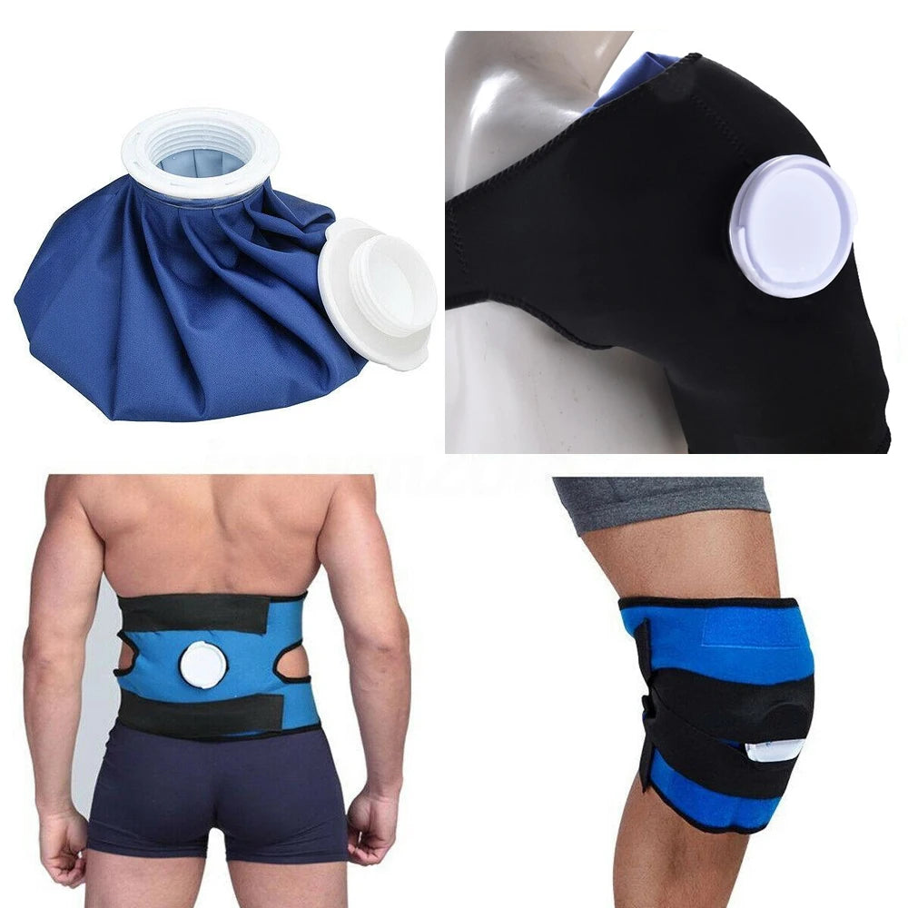 Shoulder, Knee & Waist Brace – Hot & Cold Compress Holder for Pain & Injury Relief - Image 3