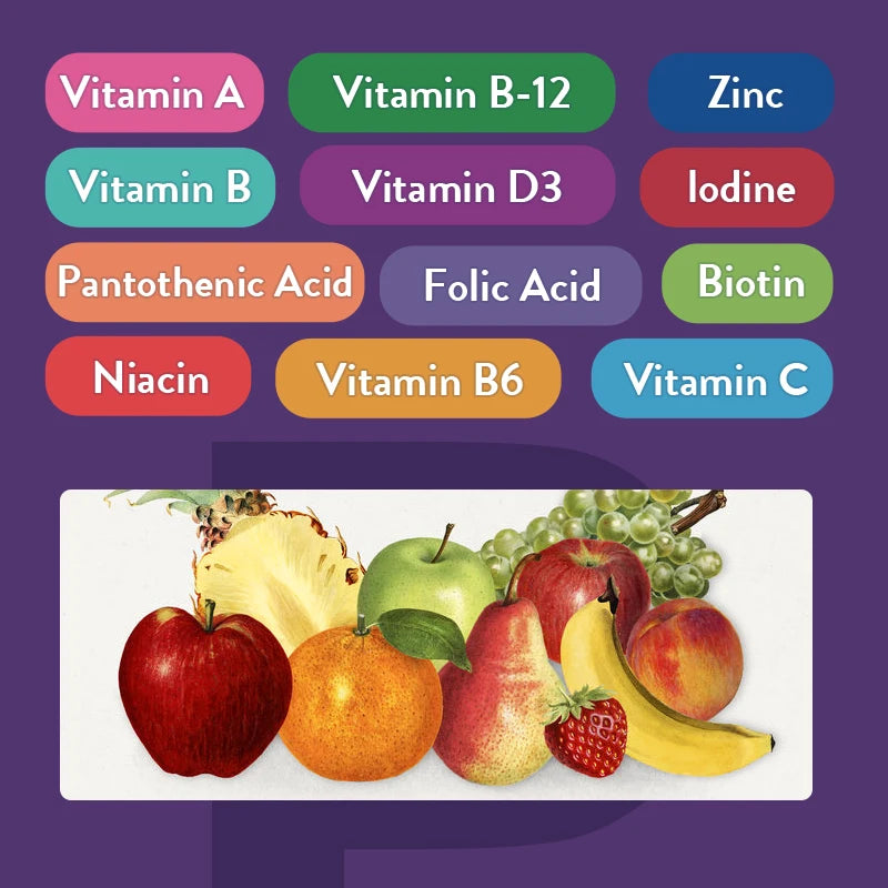 Multivitamin Gummies – With Essential Vitamins & Minerals for Energy, Immunity & Antioxidant Support - Image 3