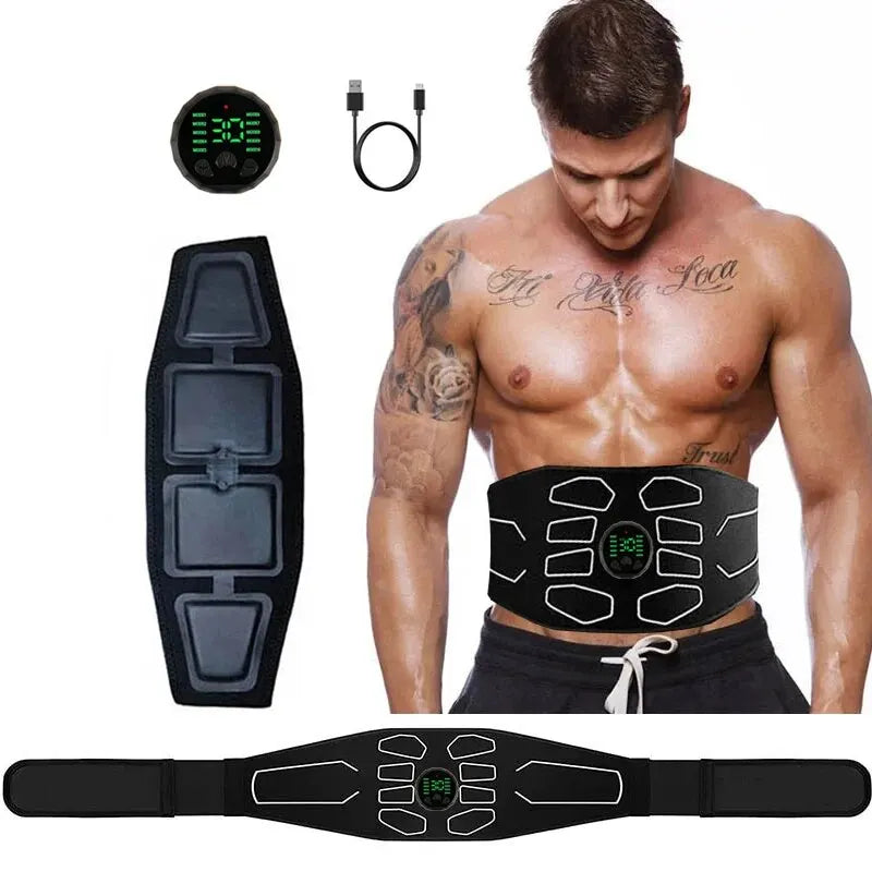 Abdominal Toning Belt – Portable Electronic Muscle Stimulator for Slimming & Core Strength