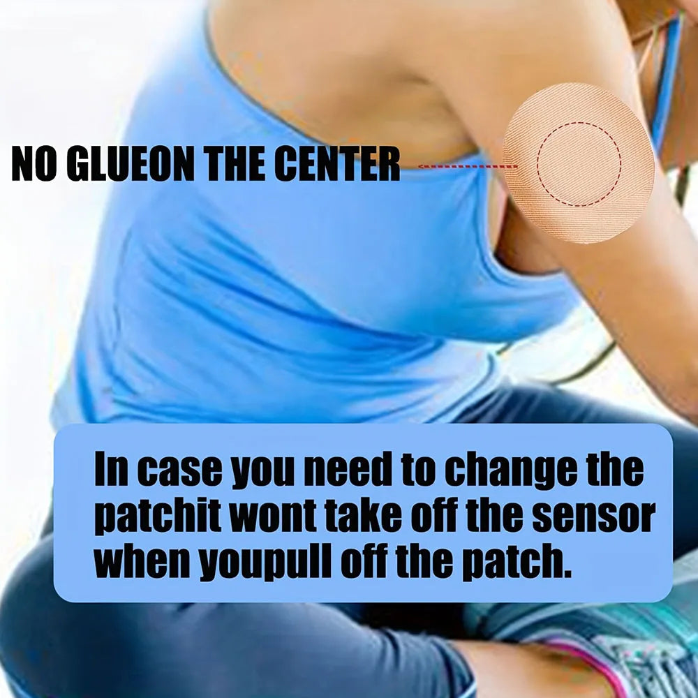 Freestyle Sensor Covers for Libre 2 – Waterproof & Hypoallergenic Patches (20-Pack) - Image 4