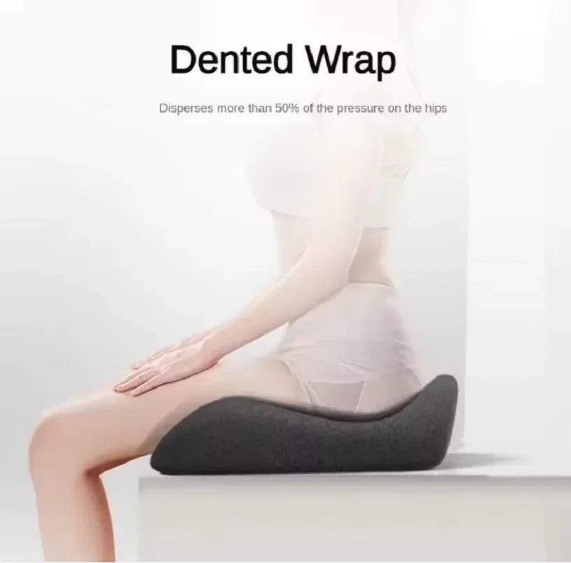 Memory Foam Coccyx Cushion – Tailbone & Sciatica Pain Relief for Office & Car Seats - Image 5