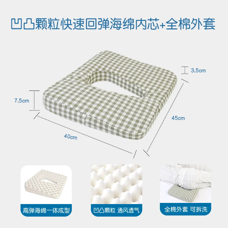 Premium Wheelchair Seat Cushion – Anti-Bedsore Gel & Orthopedic Pressure Relief Pad - Image 9