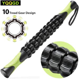 Muscle Roller Stick for Athletes – Massage Tool for Soreness, Cramping & Recovery