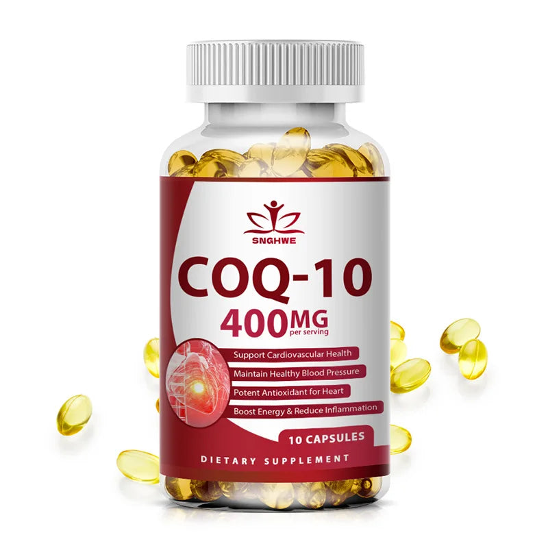 120PCS Coenzyme Q10 Capsules – High Absorption COQ10 for Energy & Heart Health - Image 20
