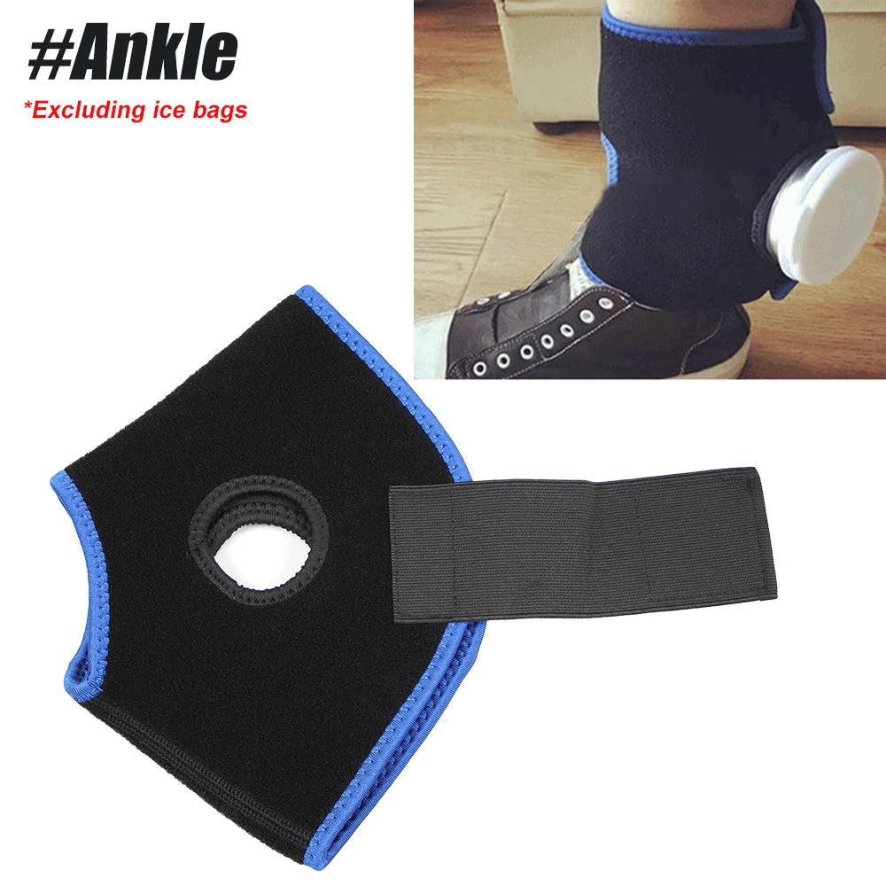 Shoulder, Knee & Waist Brace – Hot & Cold Compress Holder for Pain & Injury Relief - Image 11