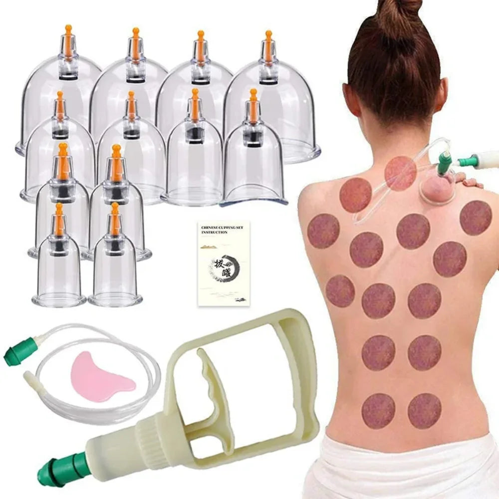 6Pcs Vacuum Cupping Set with Pump Gun – Suction Massage Cups for Back, Body Detox & Anti-Cellulite Care - Image 5