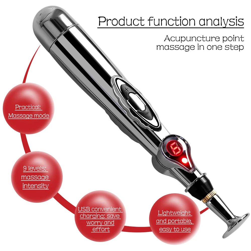 Electronic Acupuncture Pen – Meridian Energy Massage & Pain Relief - Image 3
