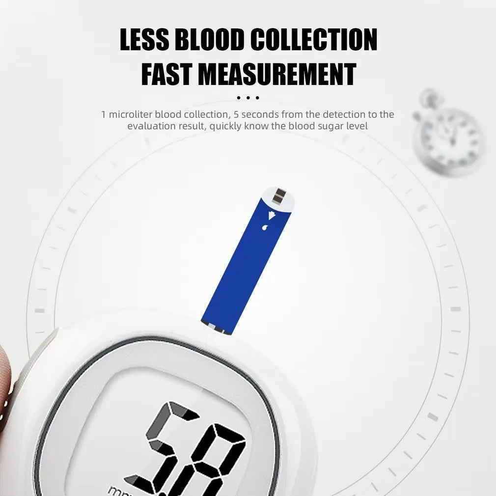 50PCS Blood Glucose Test Strips & 150PCS Lancets – Compatible with G-425 Series Glucose Meters - Image 4