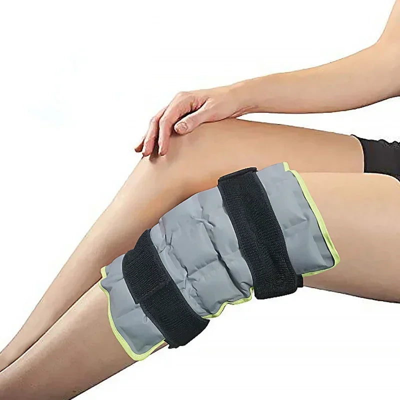 Large Knee Ice Pack – Reusable Hot & Cold Therapy Wrap for Pain Relief & Injury Recovery - Image 3