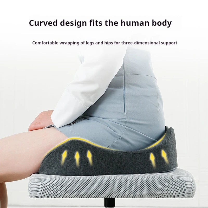 Memory Foam Office Chair Cushion – Orthopedic Seat Pad for Women’s Tailbone, Pelvis & Posture Support - Image 2