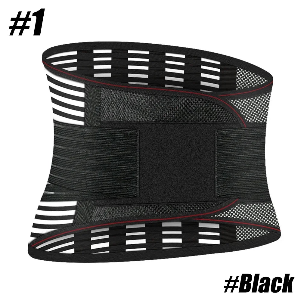 Back Braces for Lower Back Pain Relief – Breathable Lumbar Support Belt with 5 Stays - Image 9