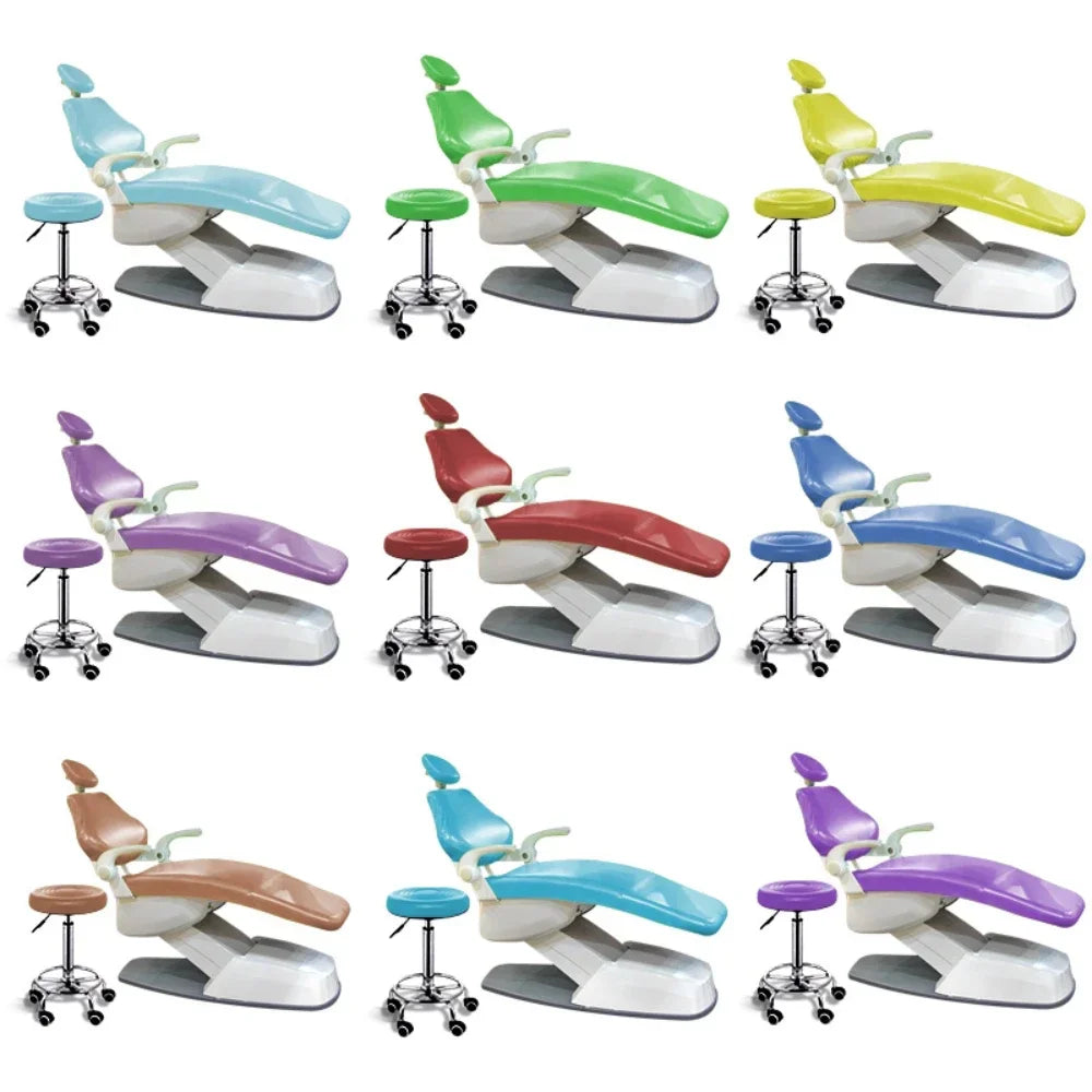 PU Leather Dental Chair Cover Set – Waterproof & Elastic Protective Kit (4pcs) - Image 6