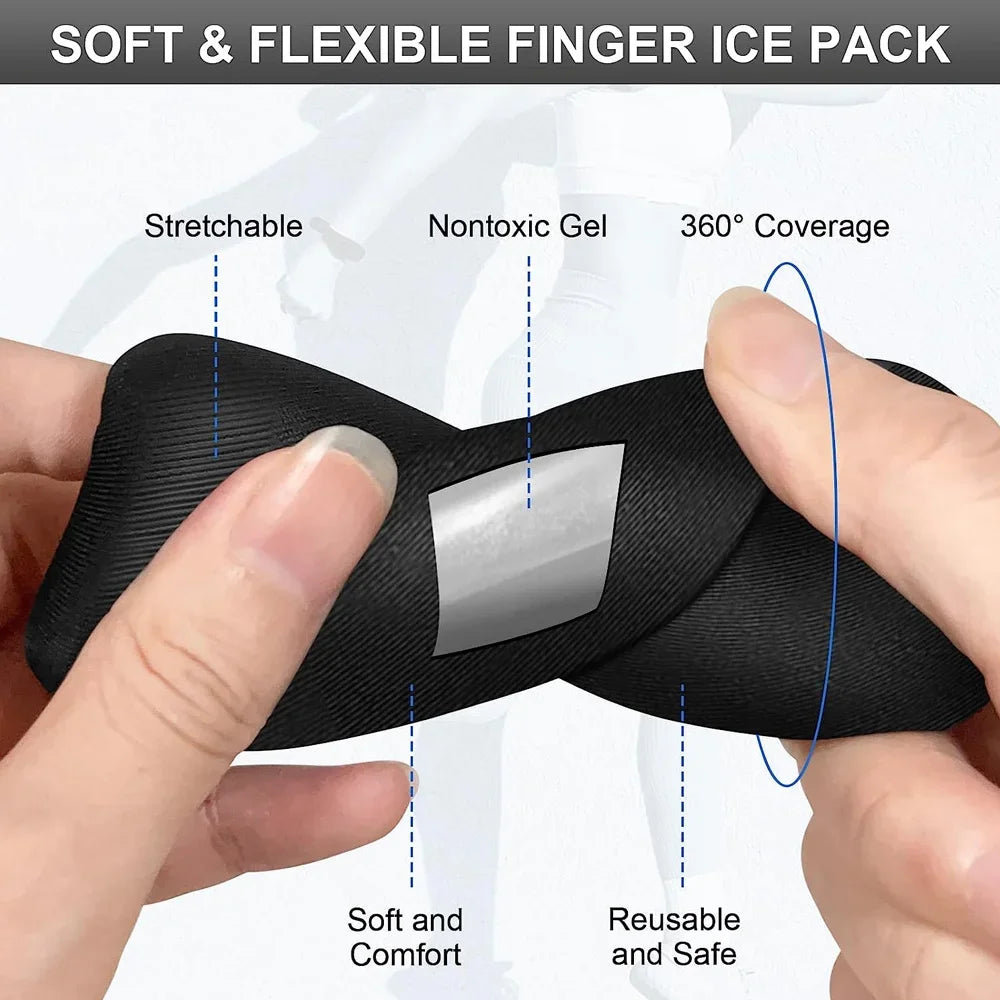 Finger Ice Sleeves – 4PCS Cold Gel Packs for Fingers, Toes & Thumb - Image 2