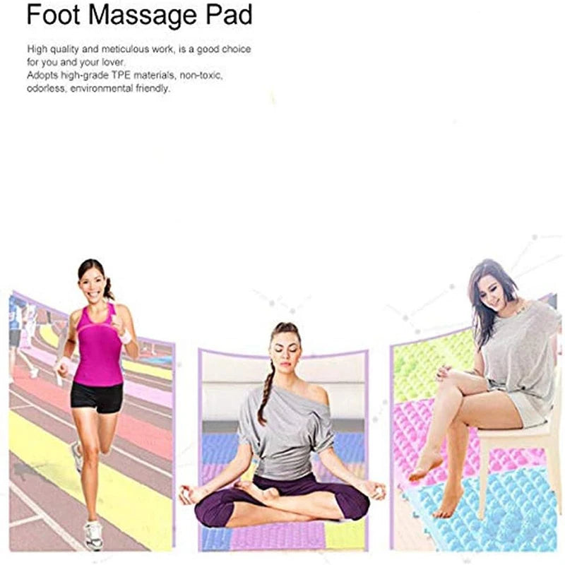 Foot Acupressure Massage Mat – Pain Relief & Reflexology Board for Home Use and Kids' Play - Image 5