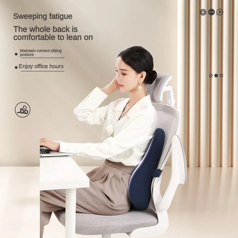 Orthopedic Back Cushion – Memory Foam Lumbar Support Pillow for Chair, Car & Sofa - Image 3