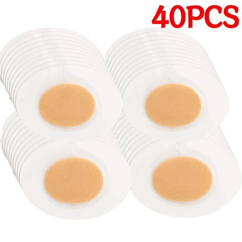 100PCS Pain Relief Gel Heel Protectors – Hydrocolloid Adhesive Blister Pads for Foot Care - Image 8