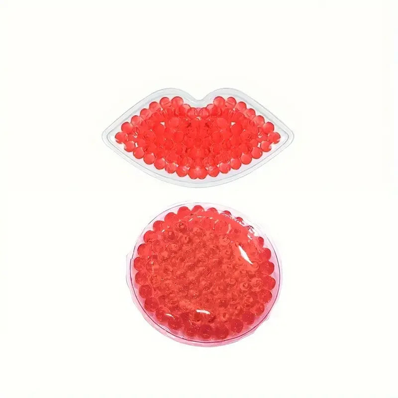 2pcs Reusable Facial Lip & Eye Ice Packs – Hot & Cold Gel Bead Compress for Pain Relief & Skincare - Image 9
