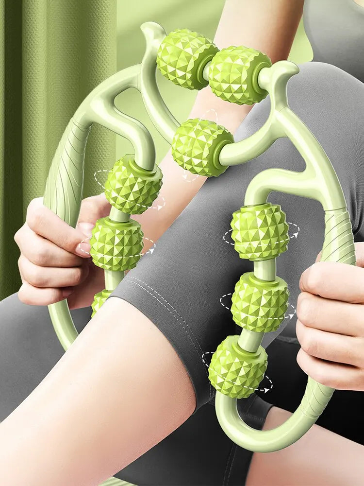 12-Ring Circular Leg Slimmer – Stretching & Massage Clamp - Image 4