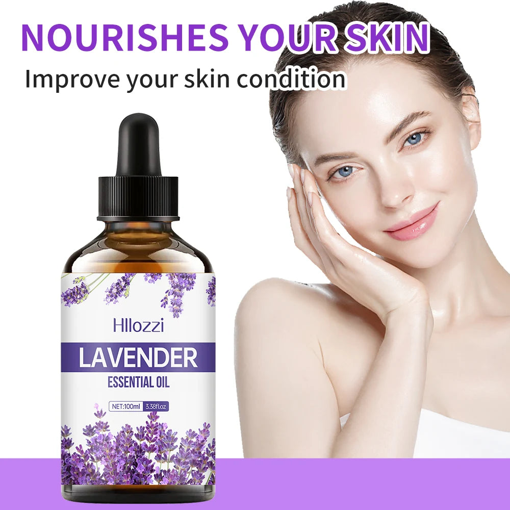 Lavender Essential Oil – Moisturizing Massage Oil for Facial & Body Skincare - Image 4