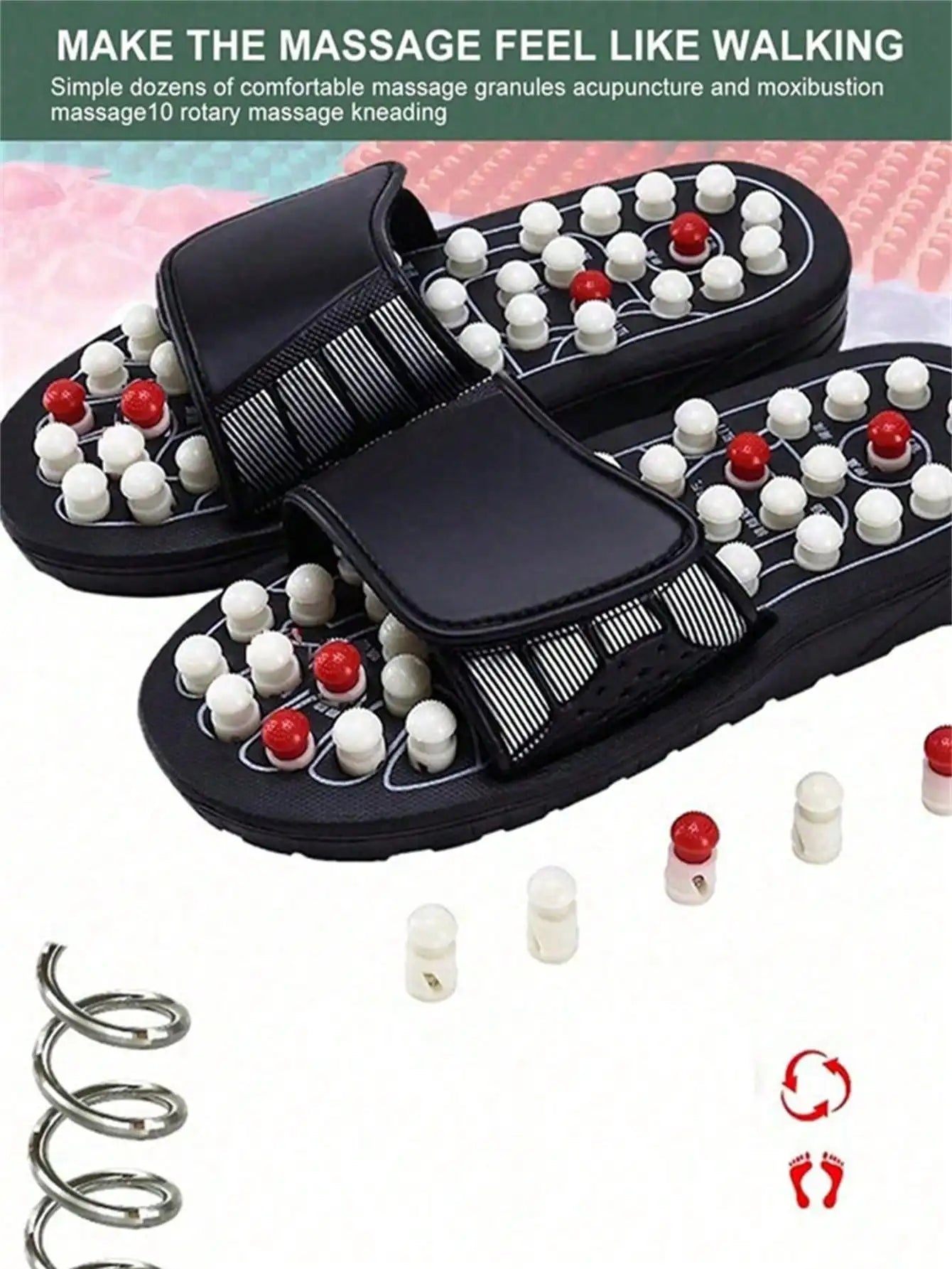 Acupoint Massage Slippers