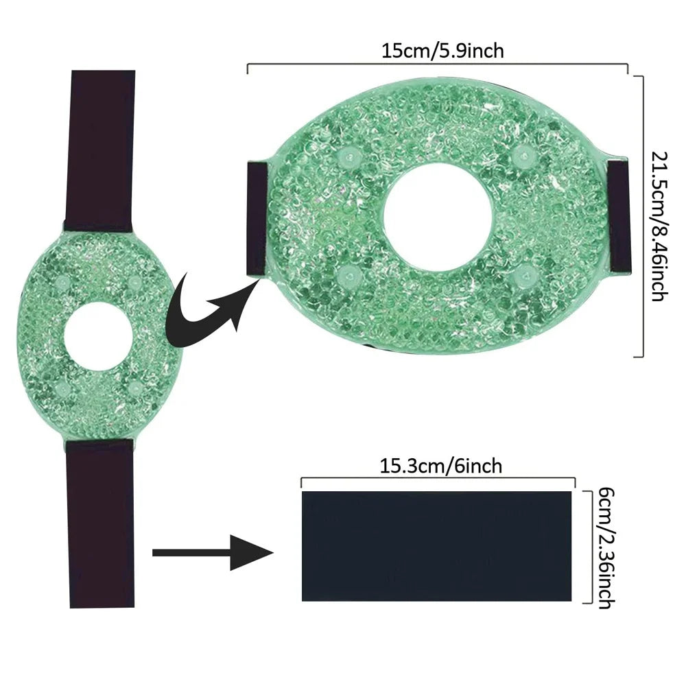 Large Ice Bag Pack – Hot & Cold Therapy Wrap for Sports Injuries (Ankle, Head, Shoulder, Leg & Knee) - Image 2