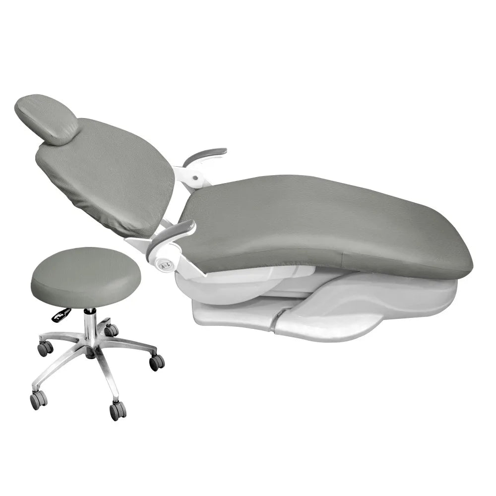 4-Piece PU Leather Dental Chair Cover Set – Waterproof & Elastic Protective Kit - Image 16