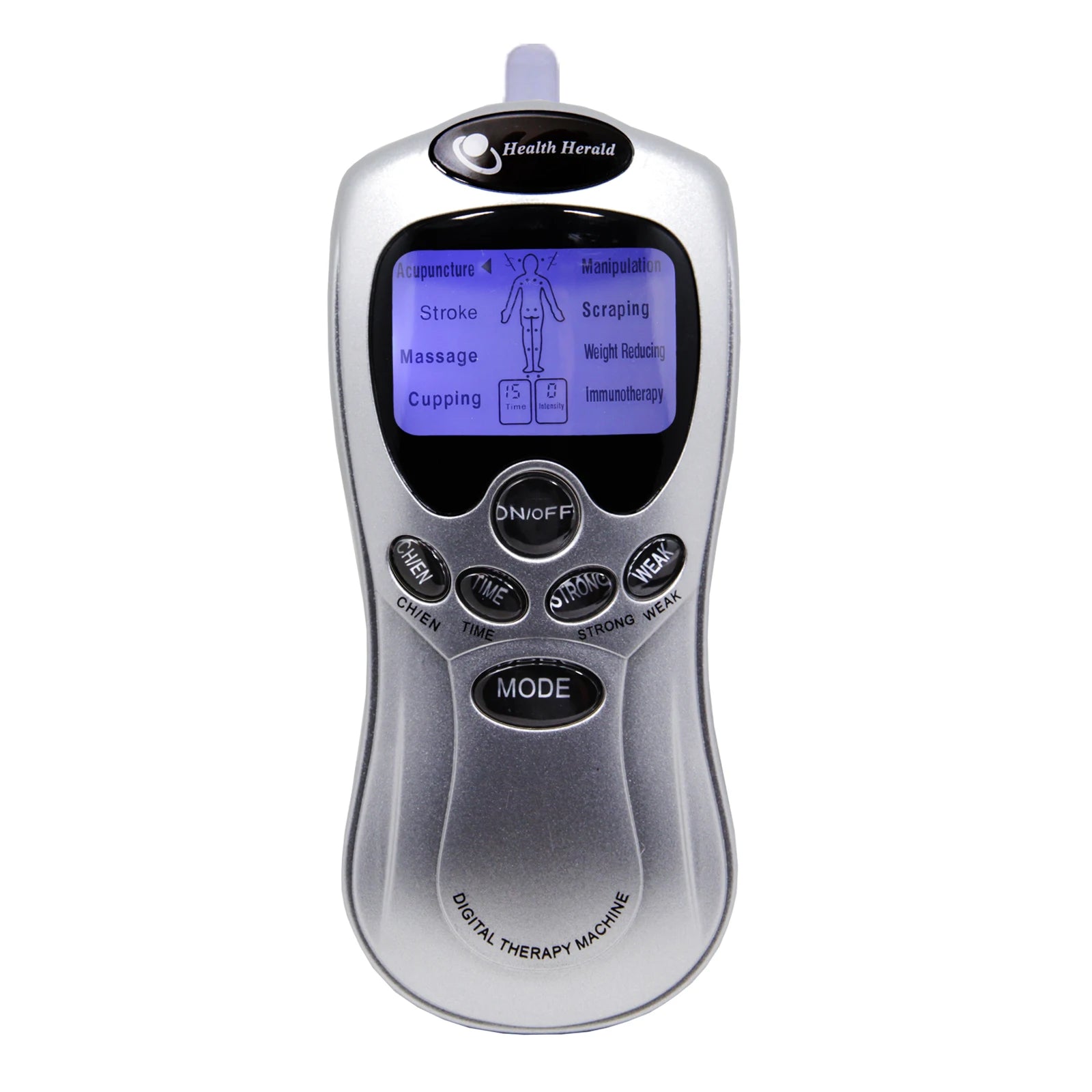 8-Mode Electric Body Massager – Portable TENS Device with 4 Electrode Pads - Image 2