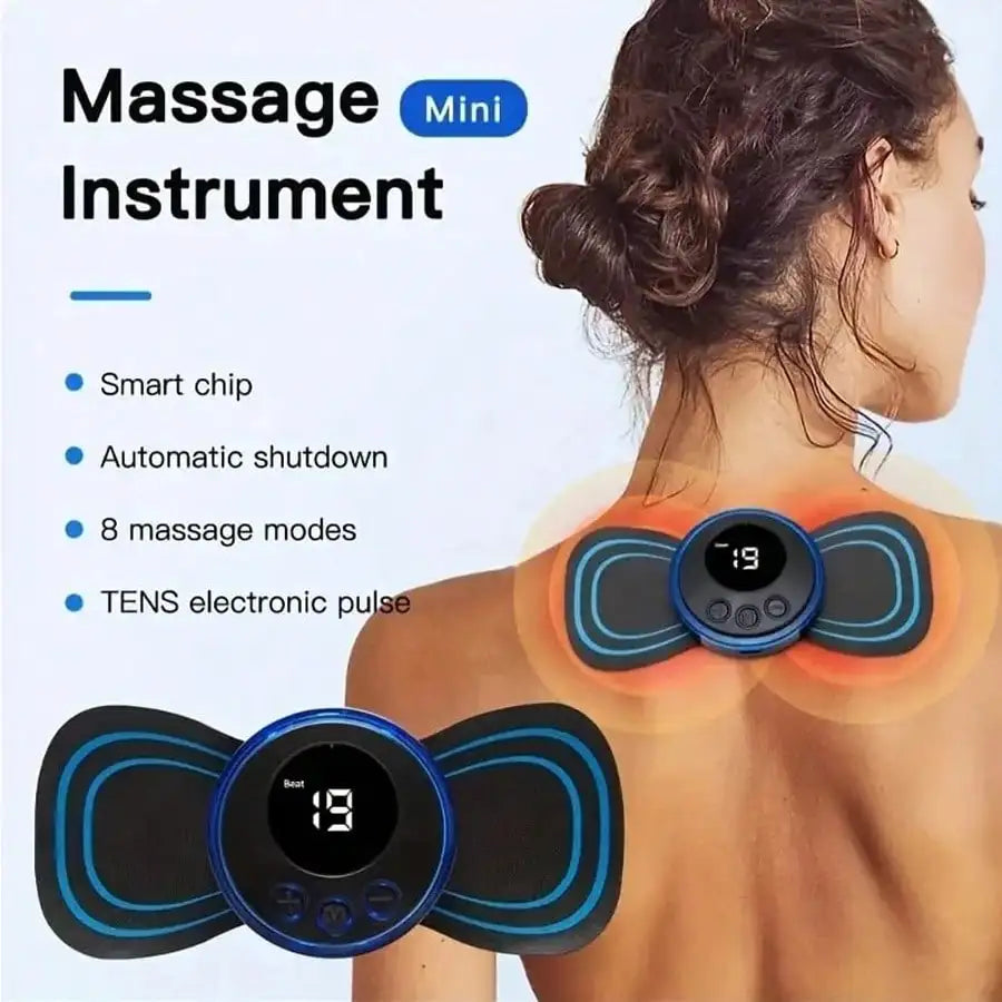 EMS Neck Massager – Mini Neck & Back Patch Stimulator - Image 4