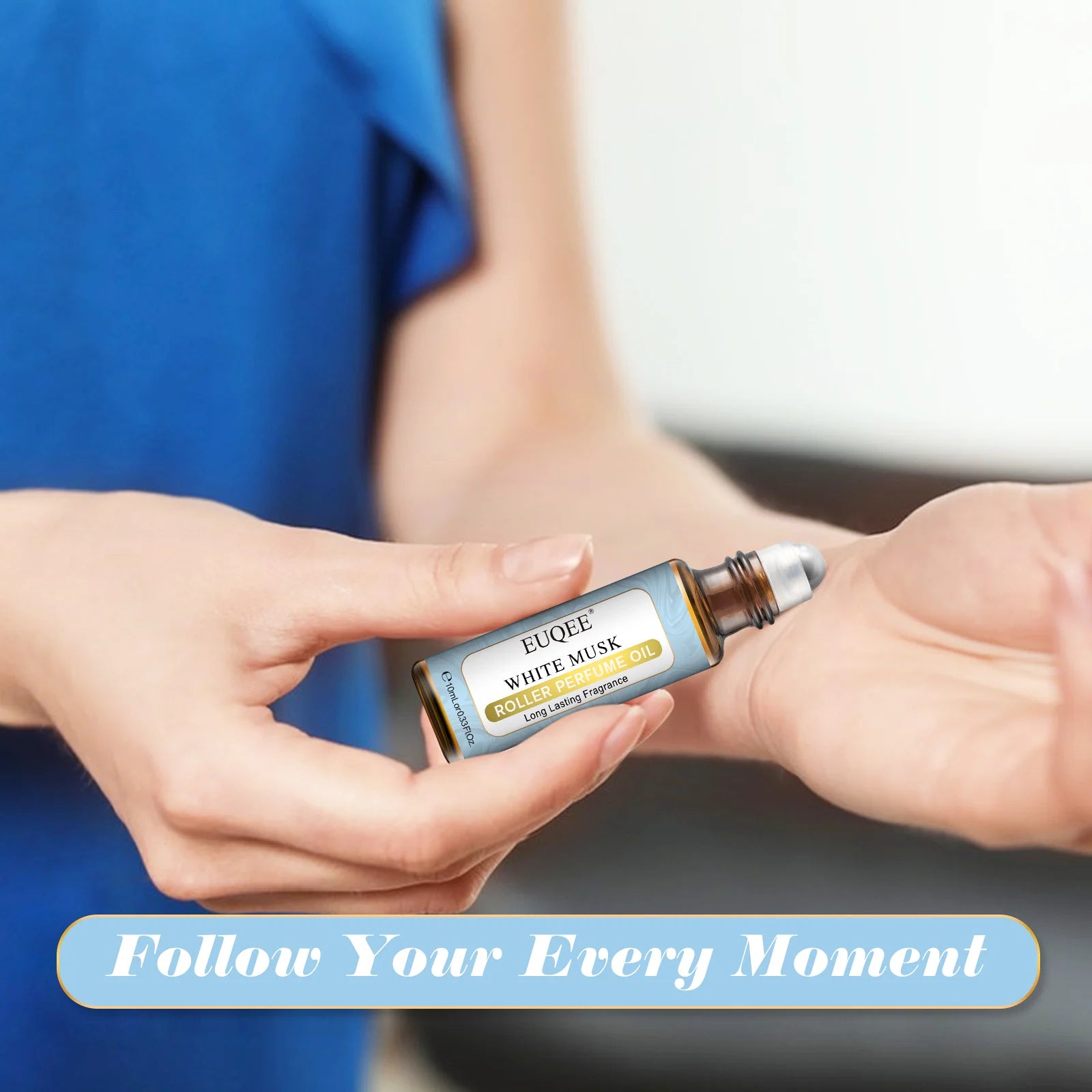 EUQEE 10ML Angel Coconut Vanilla Roller Fragrance Oil – Long-Lasting Aromatherapy for Women - Image 5