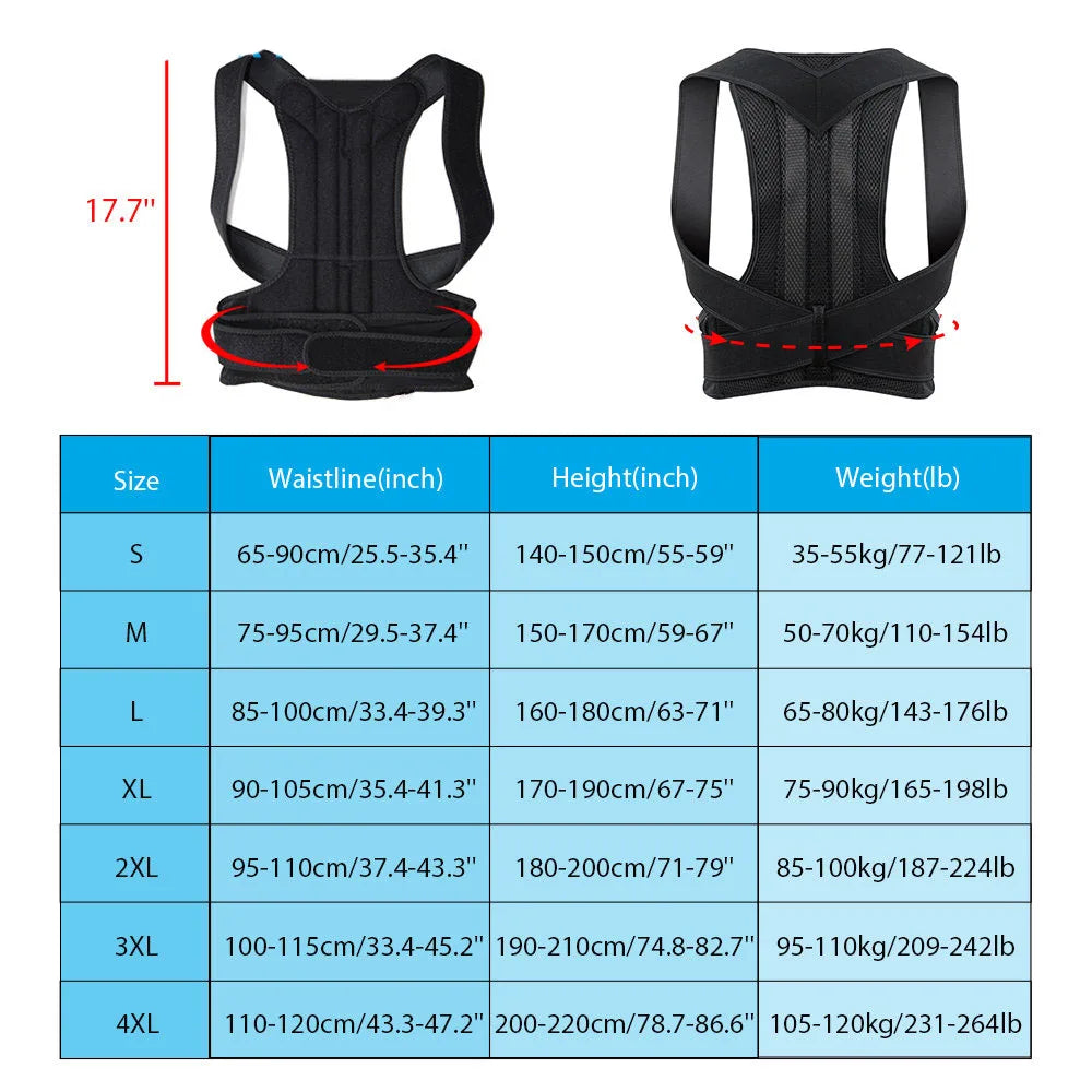 Adjustable Scoliosis Posture Corrector - Image 2