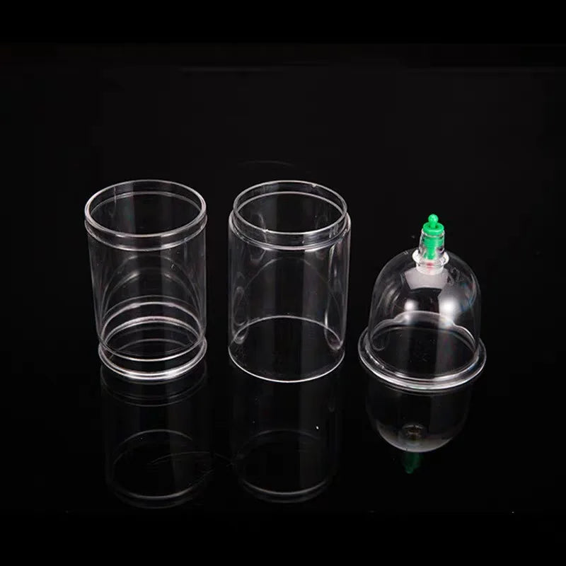 Men’s Vacuum Cupping Set with Pump Gun – Body Massage Suction Cups for Detox, Anti-Cellulite & Wellness Therapy - Image 4