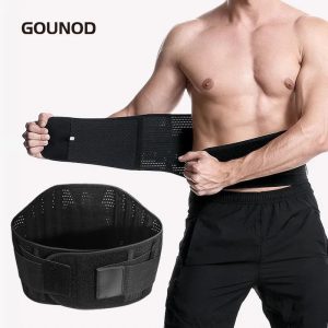 GOUNOD Double Full Back Lumbar Support Belt – Orthopedic Waist Corset for Spine Decompression & Back Pain Relief