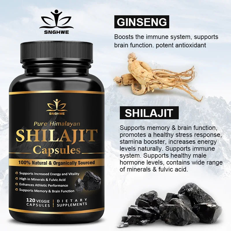 Himalaya Shilajit Capsules – Original Formula with Trace Minerals & Fulvic Acid for Energy, Strength & Immunity - Image 5