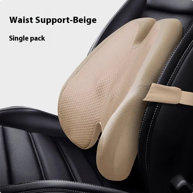 Memory Foam Seat & Back Support Pillow Set – Orthopedic Cushion for Coccyx, Hip & Lumbar Relief - Image 16