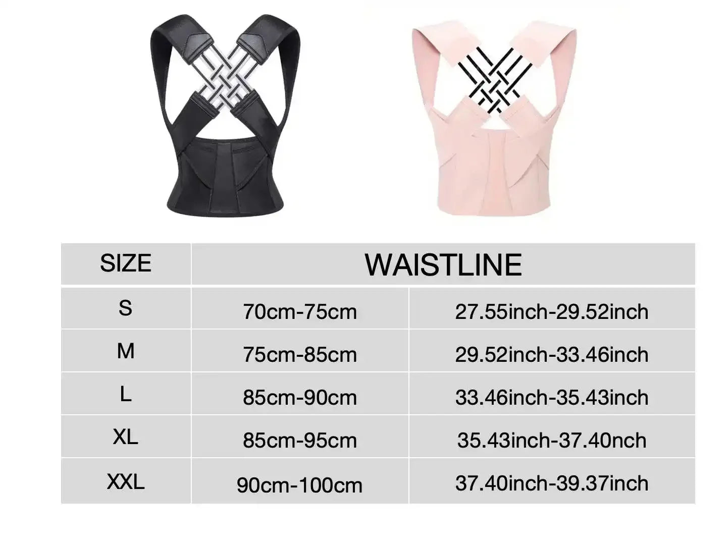 Adjustable Back Brace Posture Corrector for Men and Women - Image 2