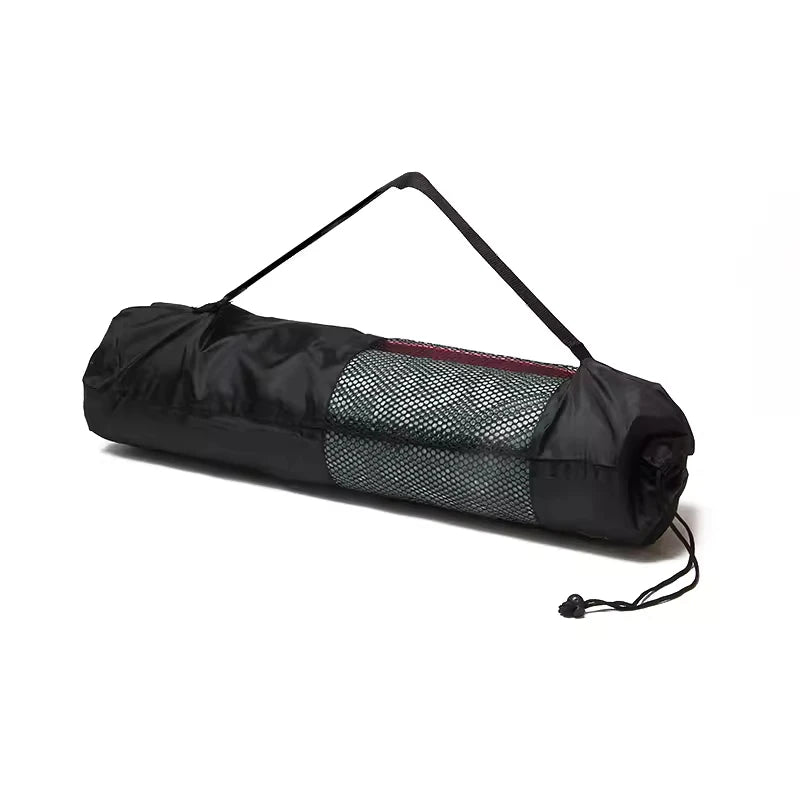 Portable Yoga Mat Bag – Breathable Sports Carry Bag with Adjustable Shoulder Straps (Black) - Image 5