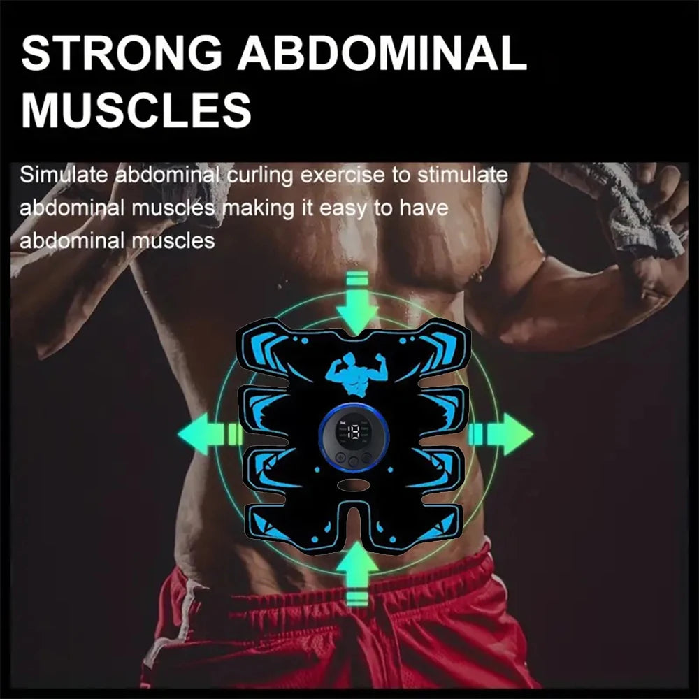 USB Rechargeable EMS Muscle Stimulator – 3-in-1 Smart Wireless Trainer - Image 2