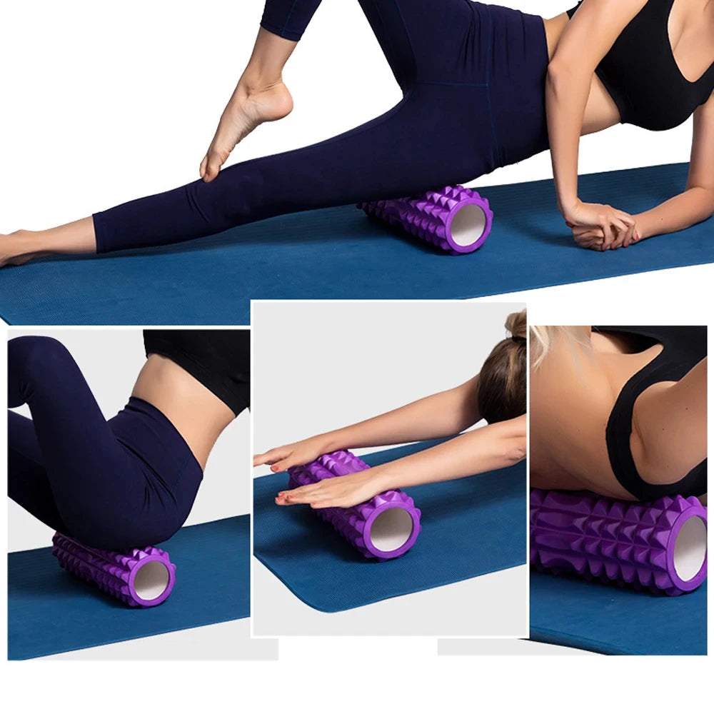 30cm Foam Roller – Muscle Relaxation & Trigger Point Therapy for Pilates, Yoga, and Home Fitness - Image 4