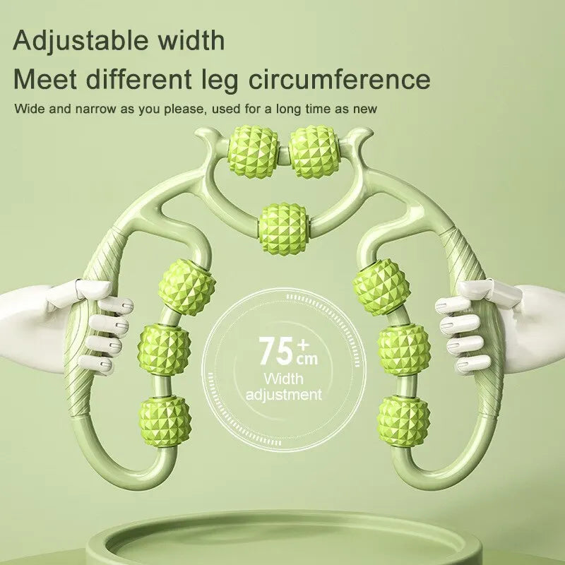 12-Ring Circular Leg Slimmer – Stretching & Massage Clamp - Image 5