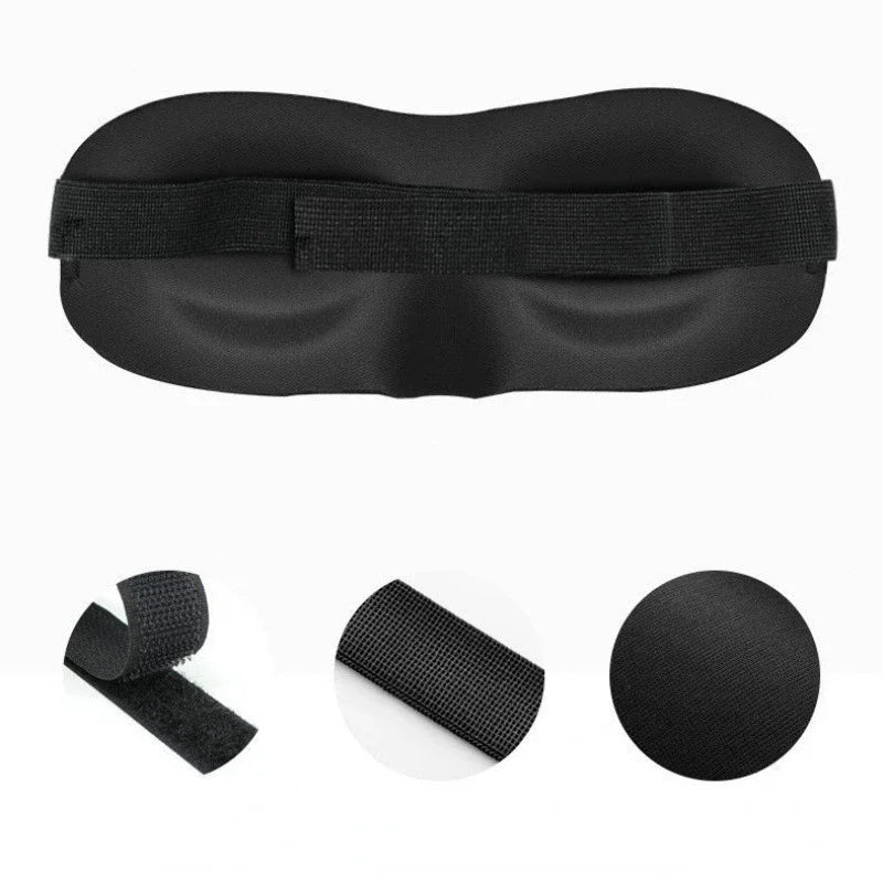 3D Sleeping Mask – Soft Padded Light-Blocking Eye Patch for Rest & Relaxation - Image 4