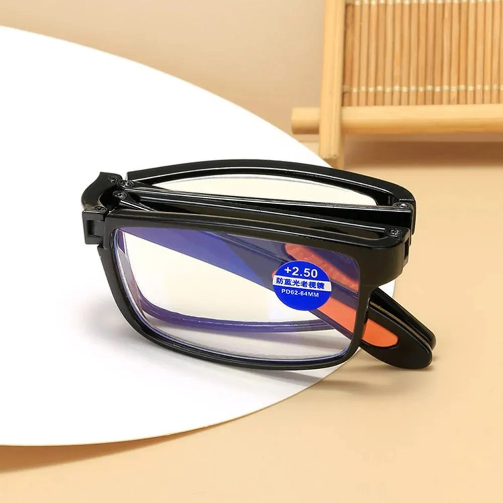 Folding Reading Glasses with Case – Anti Blue Light, Portable Pocket Eyewear for Men & Women - Image 6