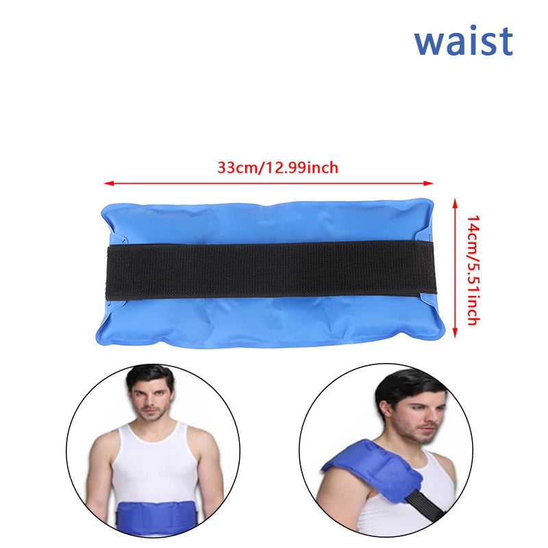 Ankle Brace Ice Pack Wrap – Reusable Hot & Cold Therapy Gel Pack for Pain Relief - Image 9