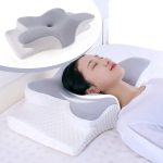 Butterfly-Shaped Memory Foam Pillow – Orthopedic Cervical Pillow for Neck Pain Relief