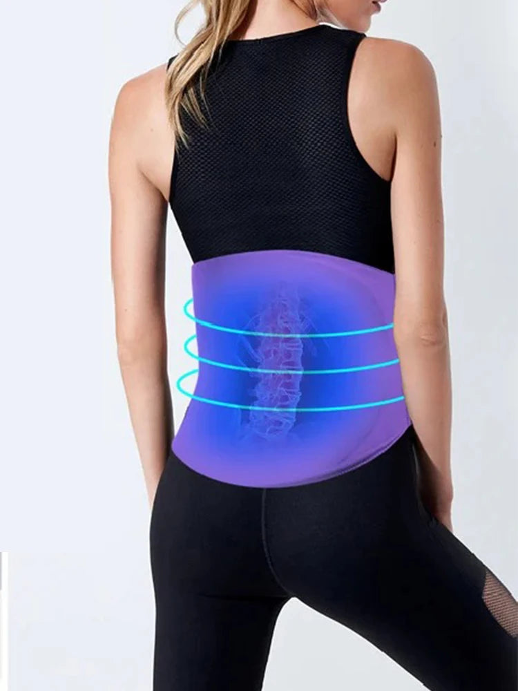 Gel Ice Pack for Lower Back Pain Relief – Reusable Hot & Cold Compress Therapy Wrap - Image 7