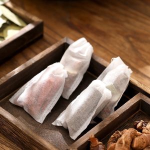 100PCS Disposable Tea Filter Bags β Food-Grade Non-Woven Fabric with String & Heat Seal