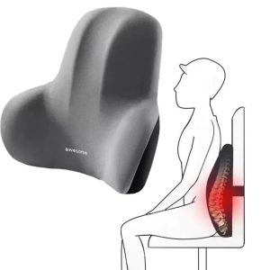 Orthopedic Lumbar Pillow – Memory Foam Back Support Cushion