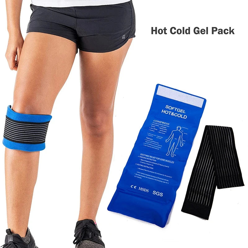 Reusable Hot & Cold Gel Pack – 1PCS Therapy Pad for First Aid, Sports Injuries & Muscle Pain Relief