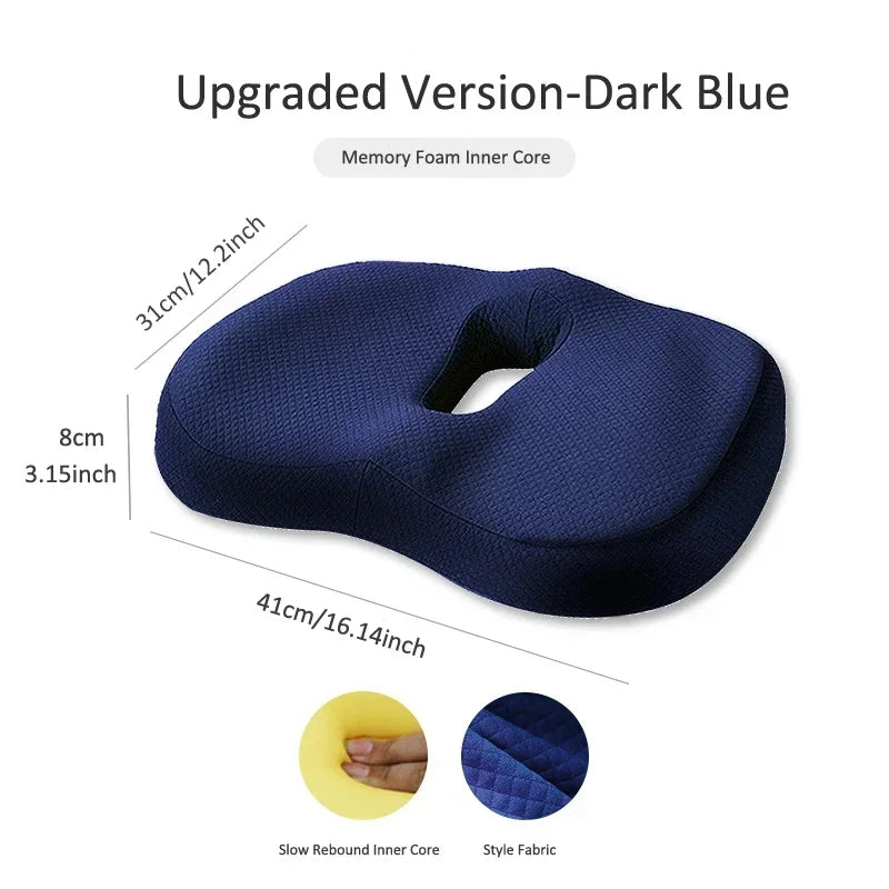 Orthopedic Memory Foam Cushion Set – Full Support for Coccyx, Lumbar & Hips - Image 11